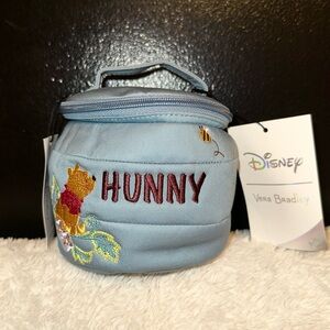 Vera Bradley x Disney Winnie the Pooh 'HUNNY' Mini Cosmetic Case - Light Blue